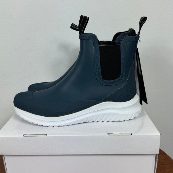 New Ilse Jacobsen Rubber Waterproof Rain Boot in Orion Blue Women's Size 10 - Picture 4 of 10